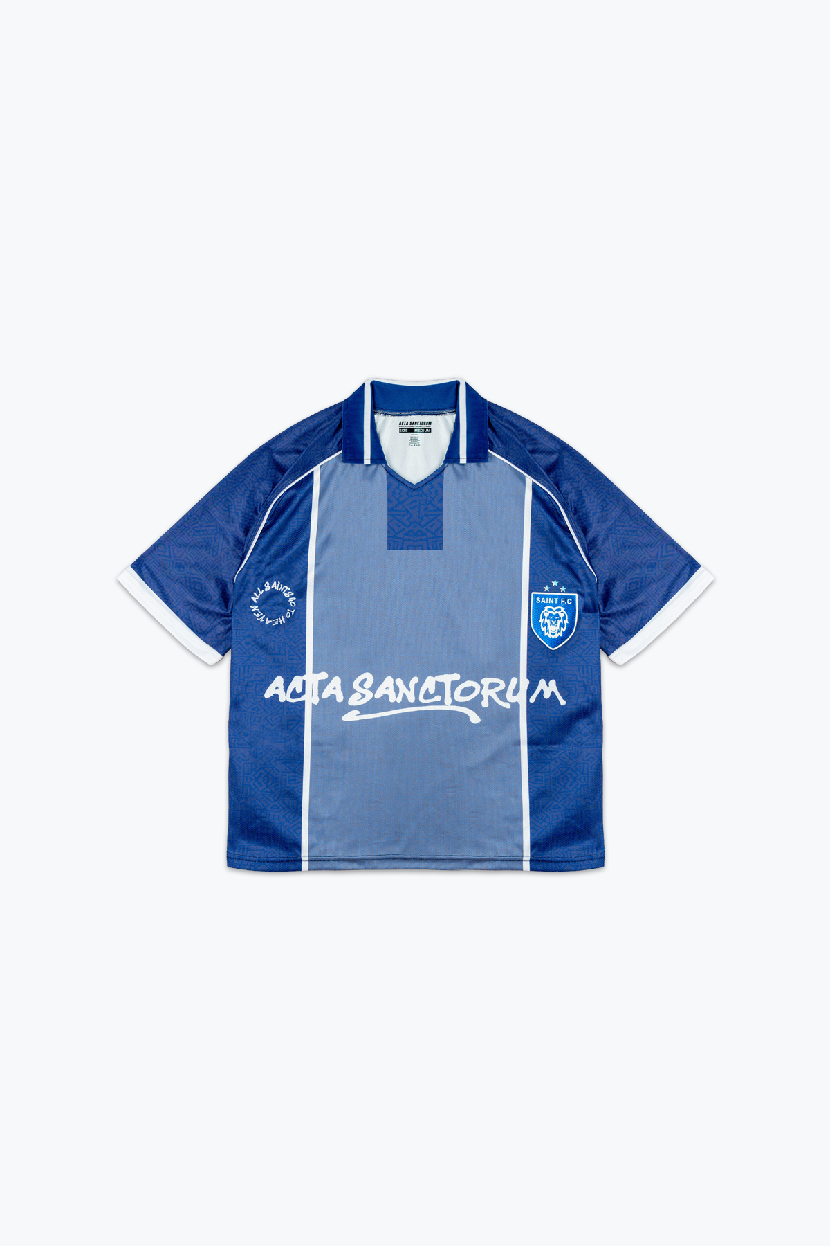 Saint Football Shirt Blue
