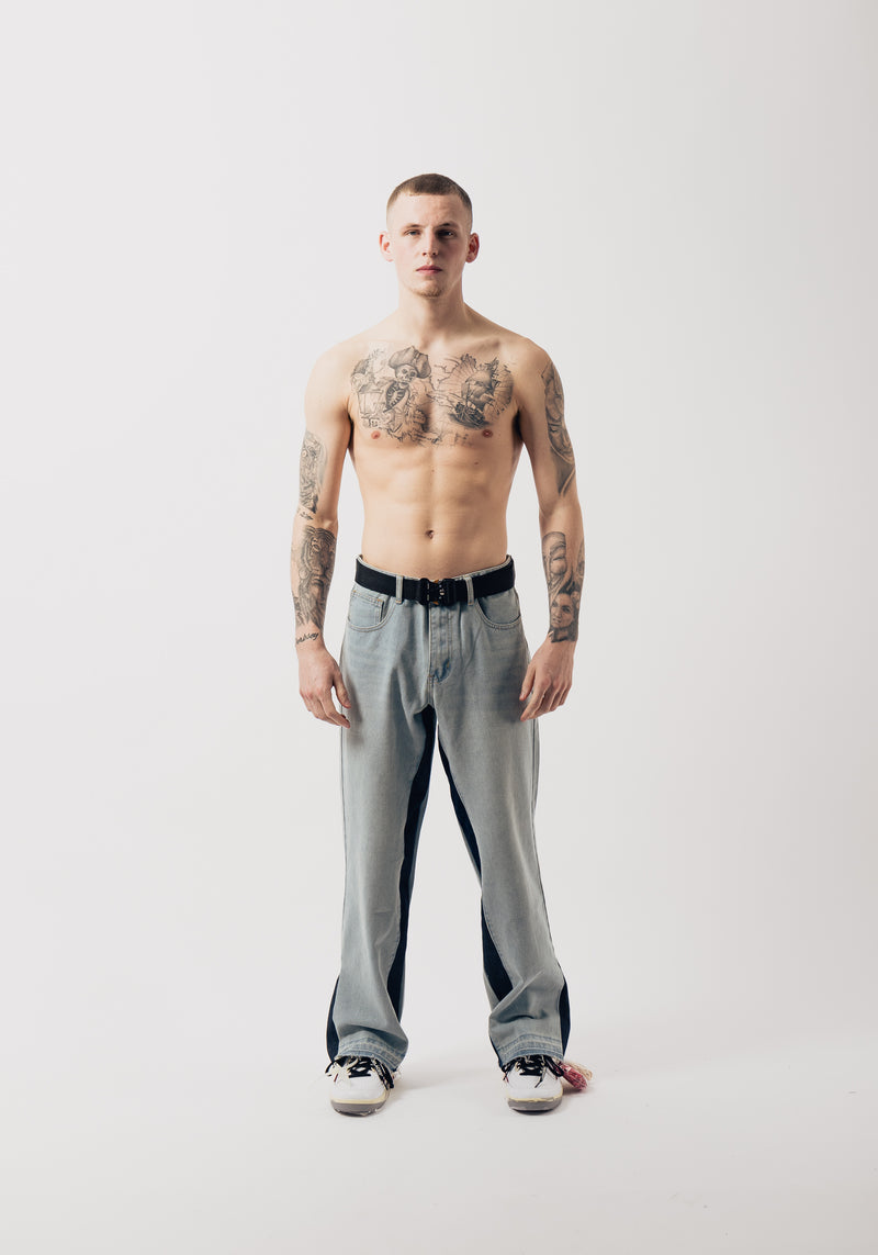 Blue Flared Jeans