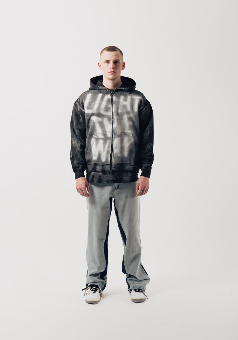 Light & Burn Double Zip Hoodie