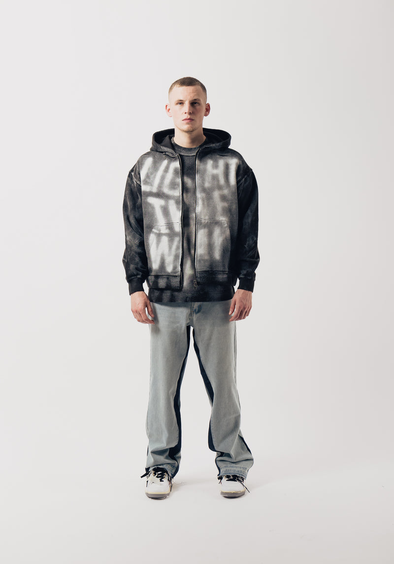 Light & Burn Double Zip Hoodie
