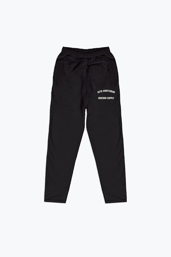 UNIFORM SPLIT JOGGERS BLACK