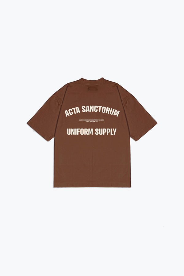 UNIFORM T-SHIRT CHOCOLATE