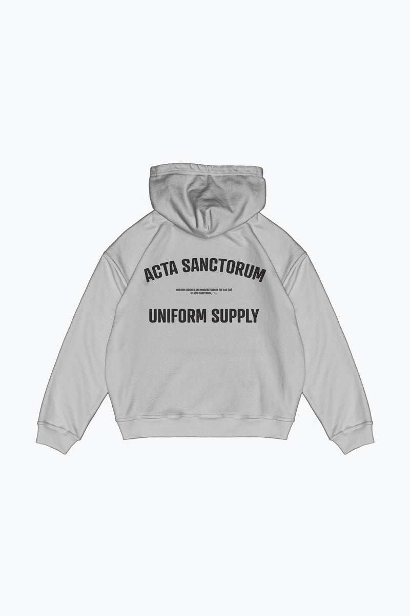 UNIFORM HOODIE HEATHER GREY