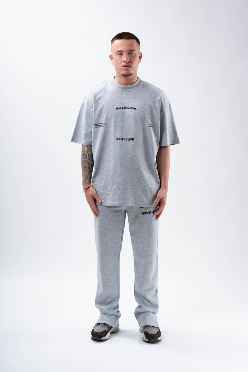 UNIFORM T-SHIRT HEATHER GREY