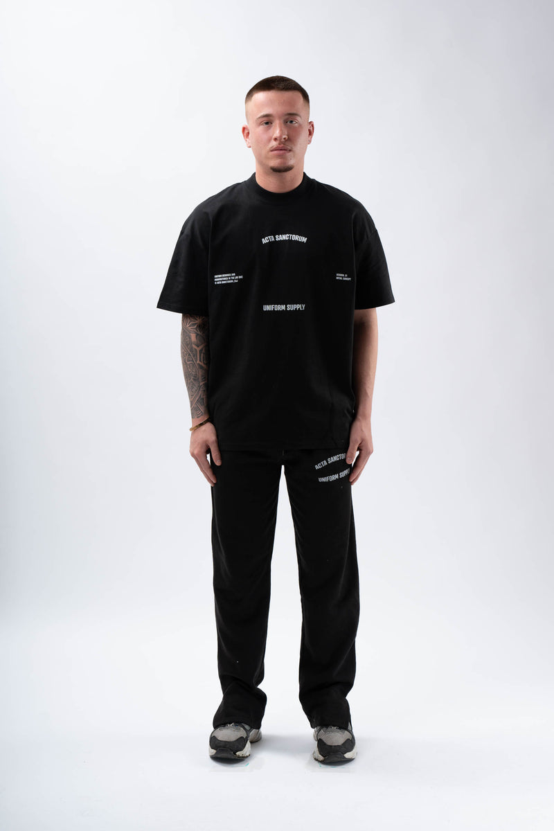 UNIFORM T-SHIRT BLACK