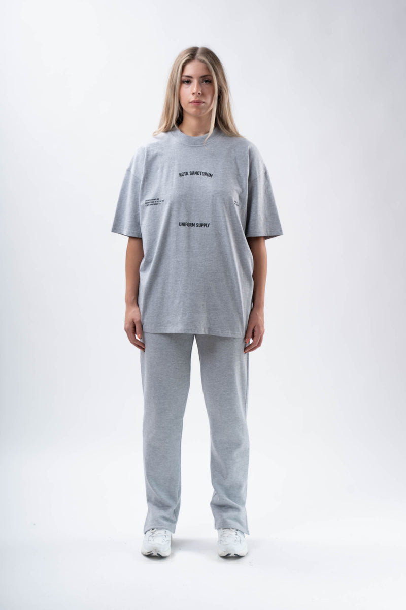 UNIFORM T-SHIRT HEATHER GREY