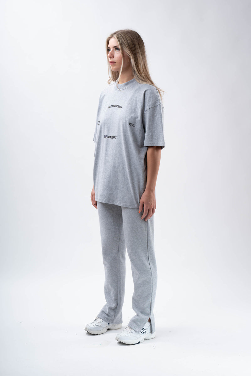 UNIFORM T-SHIRT HEATHER GREY