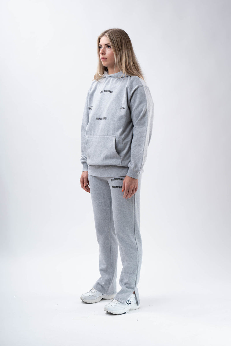 UNIFORM HOODIE HEATHER GREY