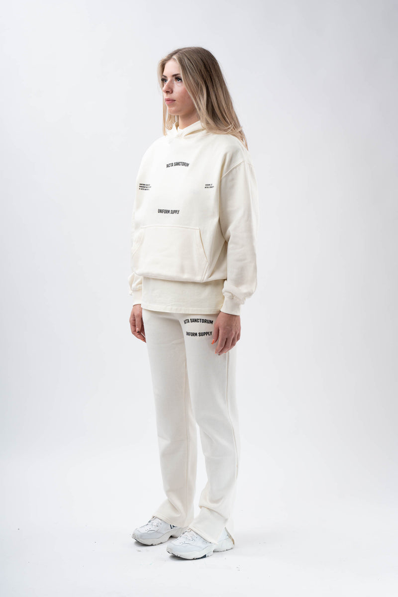 UNIFORM HOODIE CREAM